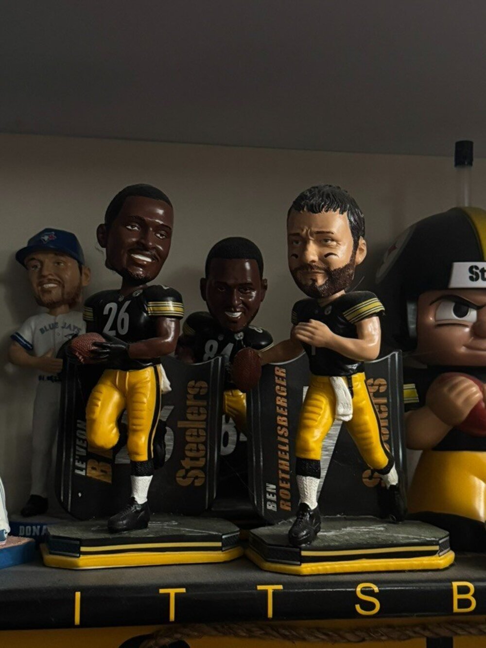 Pittsburgh Steelers FOCO Bobblehead LeVeon Bell Antonio Brown Ben Roethlisberger